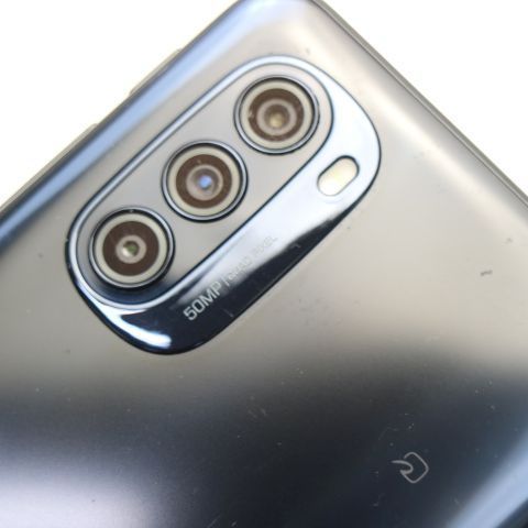 美品 SIMフリー moto g52j 5G インクブラック スマホ 白ロム 土日祝発送OK 07000