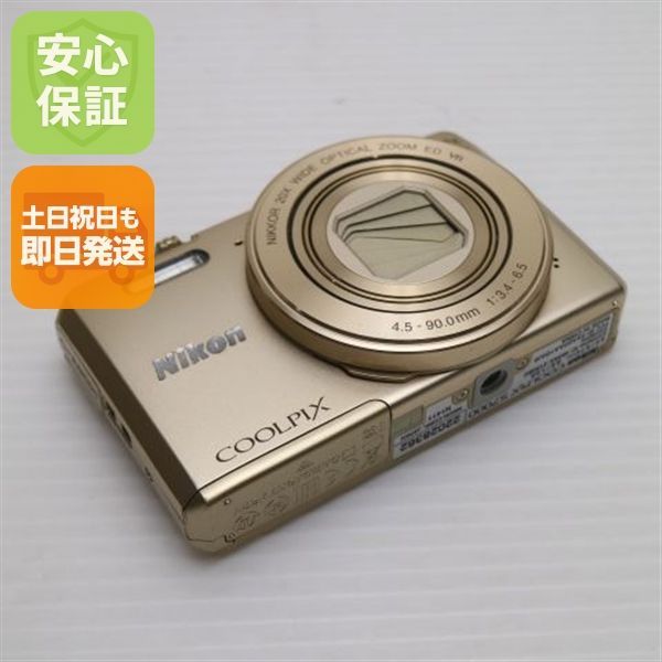 美品 COOLPIX S7000 ゴールド 即日発送 コンデジ Nikon 本体 土日祝発送OK 07000