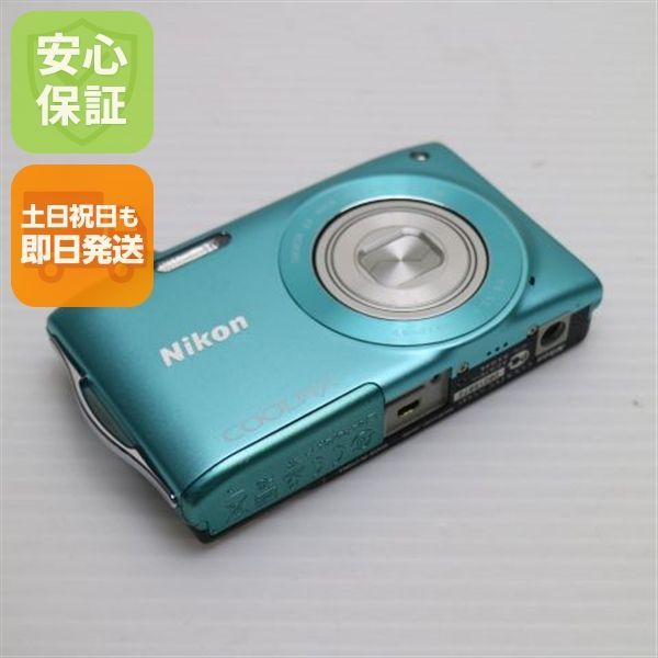 超美品 COOLPIX S3300 ミントグリーン 即日発送 デジカメ Nikon デジタルカメラ 本体 土日祝発送OK 07000