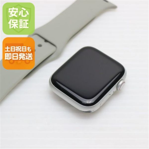 超美品 Apple Watch SE 44mm GPS+Cellular セルラー シルバー 即日発送 Watch Apple 土日祝発送OK 07000