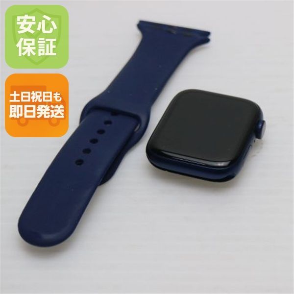 超美品 Apple Watch Series6 44mm GPS+Cellular セルラー ディープネイビー 即日発送 Watch Apple 土日祝発送OK 07000