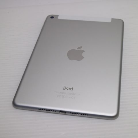 超美品 SIMフリー iPad mini 4 Cellular セルラー 64GB シルバー 即日