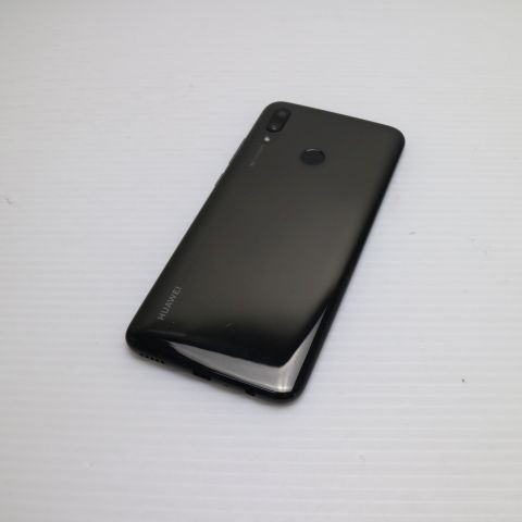 美品 HUAWEI nova lite3 ミッドナイトブラック スマホ 本体 白ロム 土日祝発送OK 07000