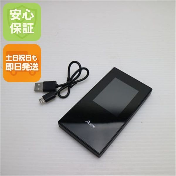 美品 Aterm MR05LN PA-MR05LN ブラック 白ロム モバイルWiFiルーター NEC 土日祝発送OK 07000