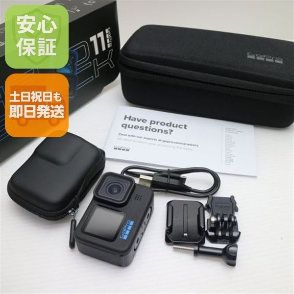 超美品 GoPro HERO11 BLACK BLACK デジビデ GoPro 即日発送 土日祝発送OK 07000