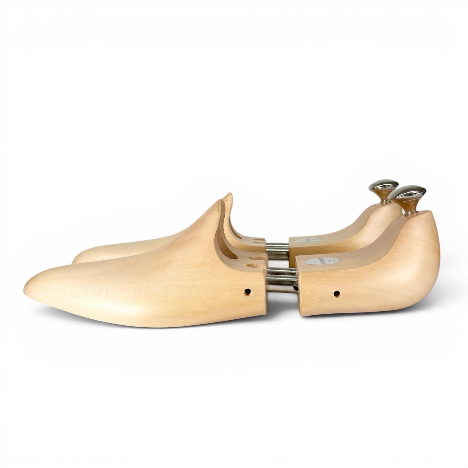 極美品△John Lobb ジョンロブ 木製 ロゴプレート付き シューキーパー