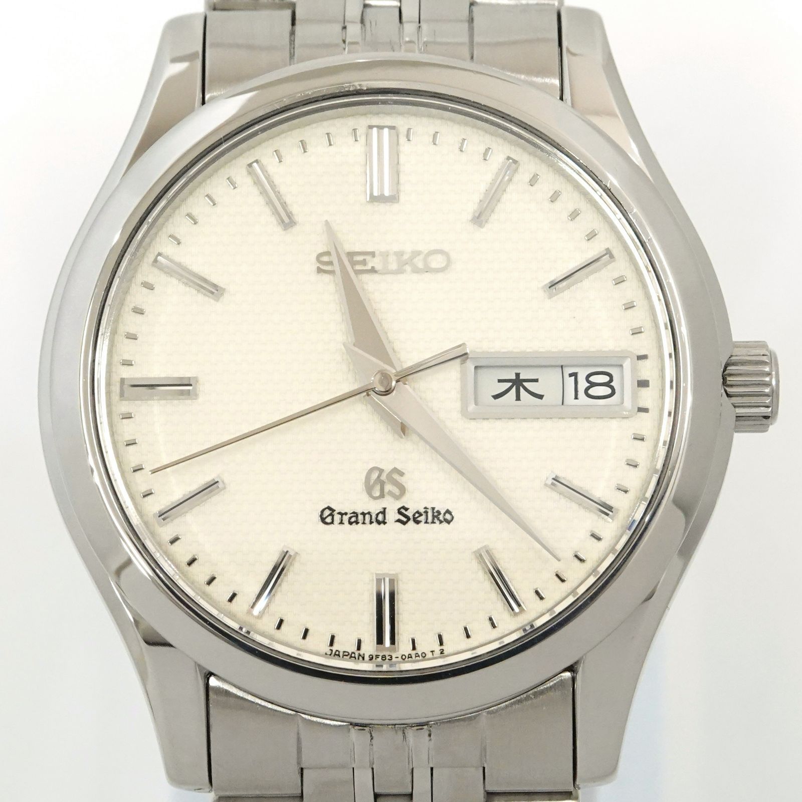 Grand Seiko グランドセイコー 9F83-0AB0 メンズ クォーツ デイデイト SS