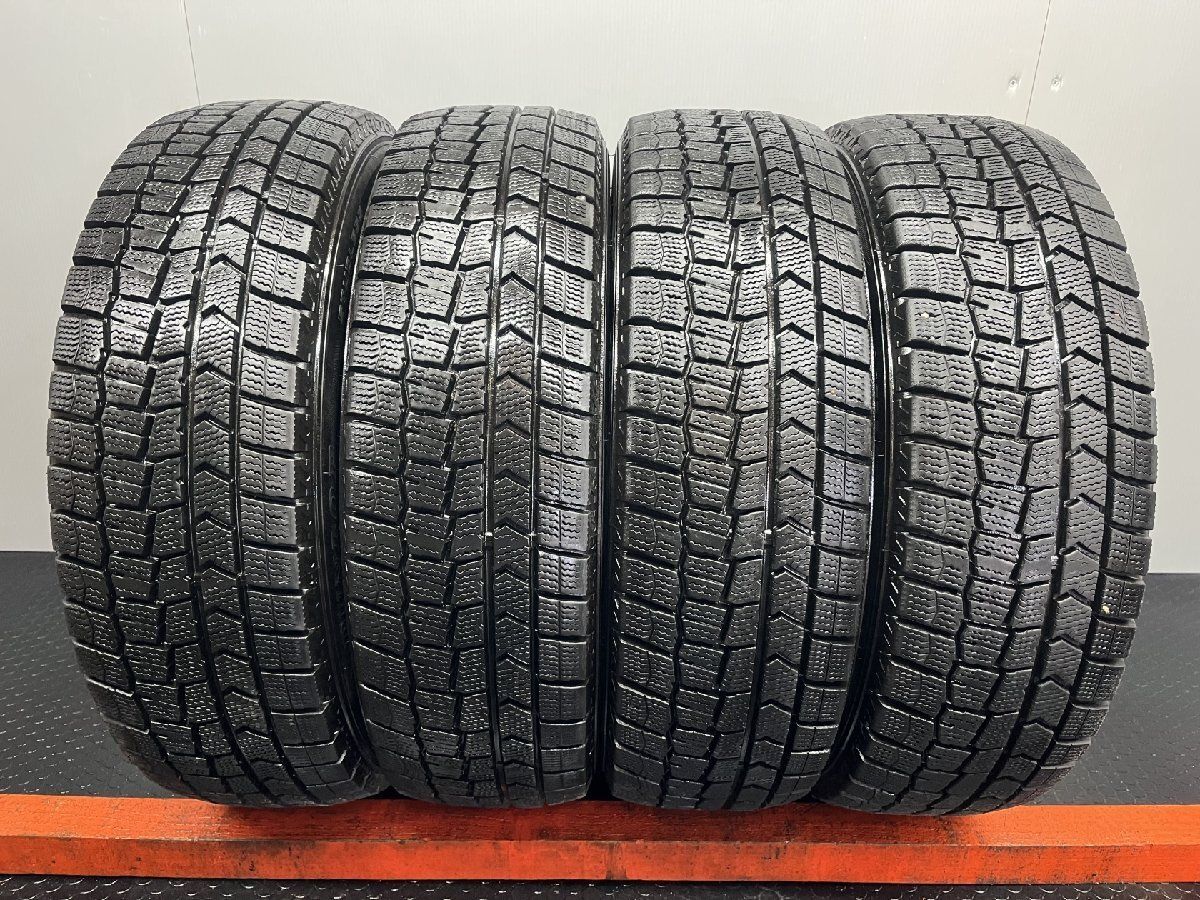 DUNLOP WINTER MAXX WM02 175/60R16 16インチ スタッドレス 4本 25年製 バリ溝 イグニス クロスビー ラクティス トレジア等　(STZ334)