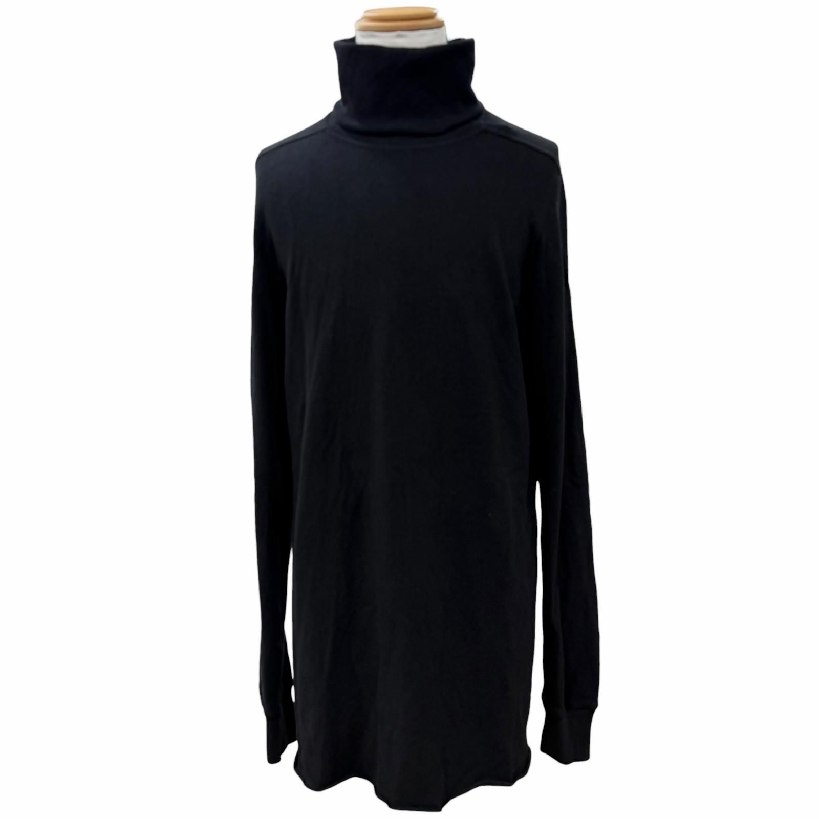 美品▼MONCLER RICK OWENS モンクレール リックオウエンス 2023年製 SURF T ロゴワッペン付き タートルネック ニットセーター S 正規品