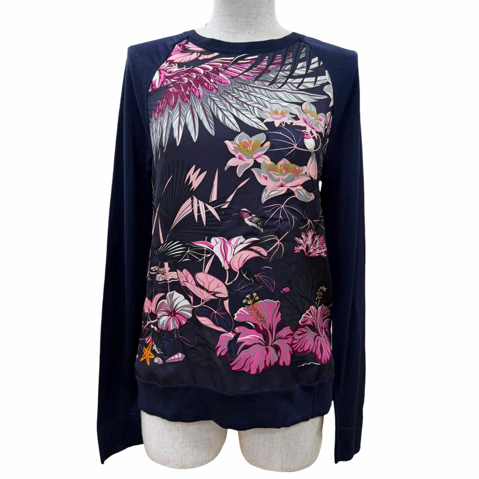 未使用品☆HERMES エルメス FLAMINGO PARTY フラミンゴパーティ シルク 