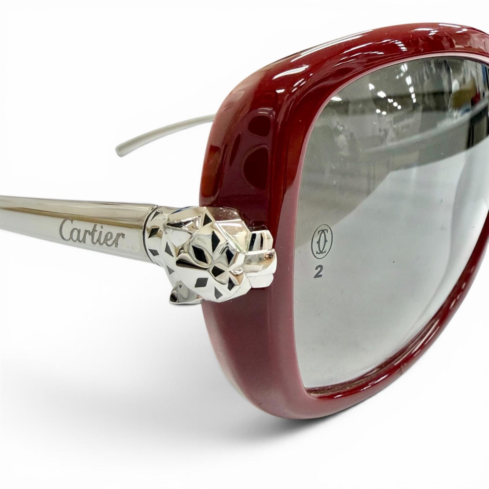 美品△Cartier カルティエ パンテール グラデーションレンズ 