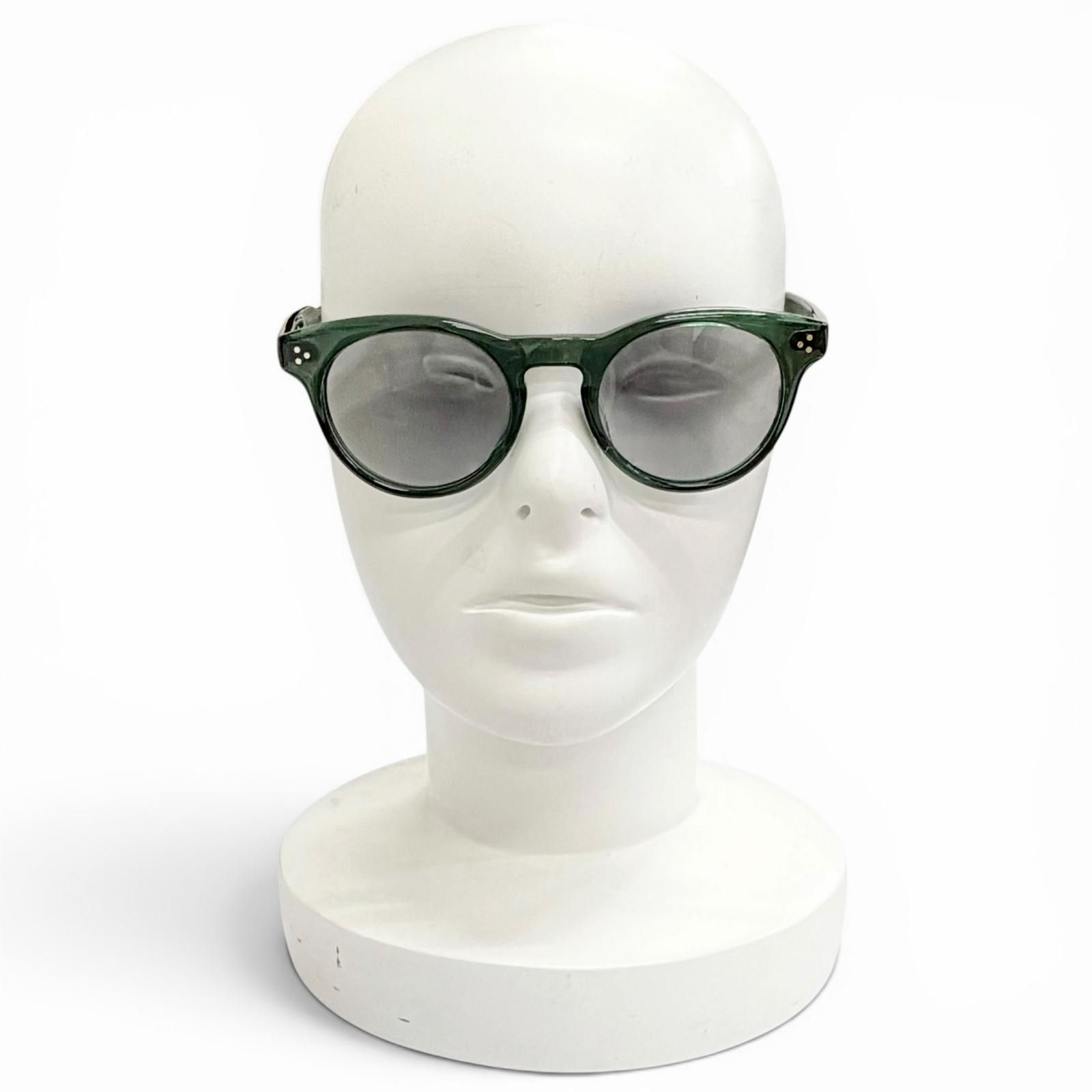 美品△EYEVAN アイヴァン Luminous 50 ルミナス サングラス クリア