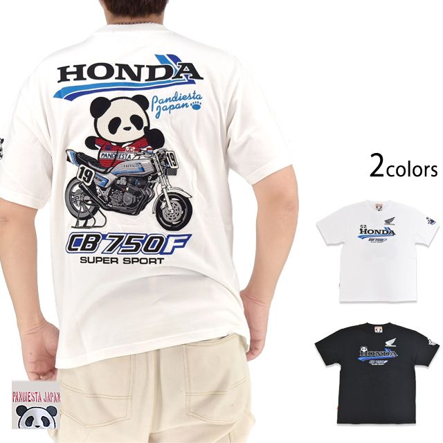 HONDA×PANDIESTA CB750F 19RIDER半袖Tシャツ◆PANDIESTA JAPAN