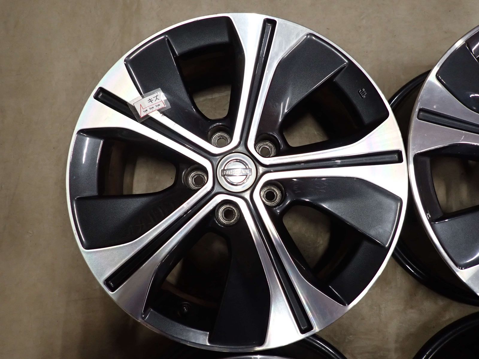 4本SET 会社宛 送料無料 17×6J 日産 NISSAN リーフ キックス 純正