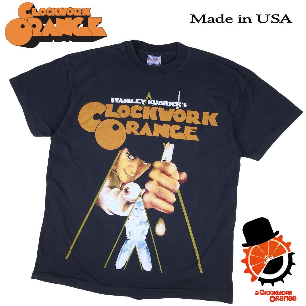 491 CLOCKWORK ORANGE 時計じかけのオレンジ Tシャツ 半袖 1971