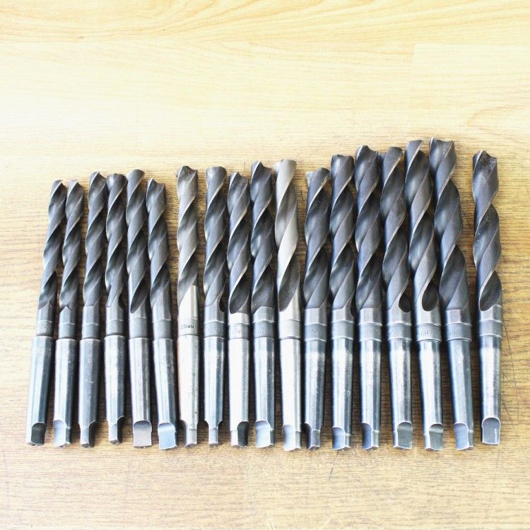 18本まとめて NACHIその他 φ14.5～23.0ｍｍ テーパシャンクドリル SKH鋼 MT2シャンク