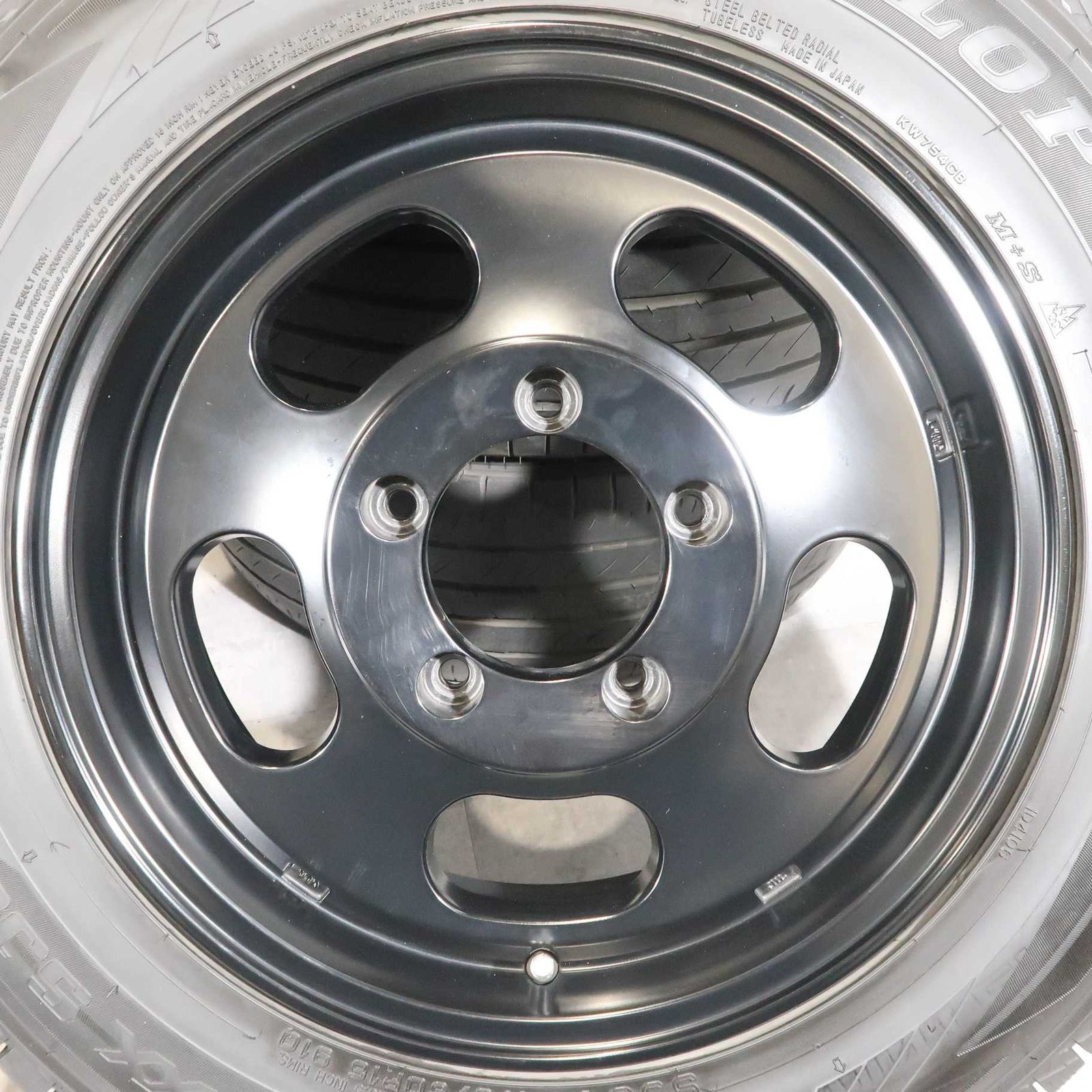 スズキ ジムニー JB64W JB23W 等 4本 D:SLOT 16インチ 5.5J +22 5H PCD 
