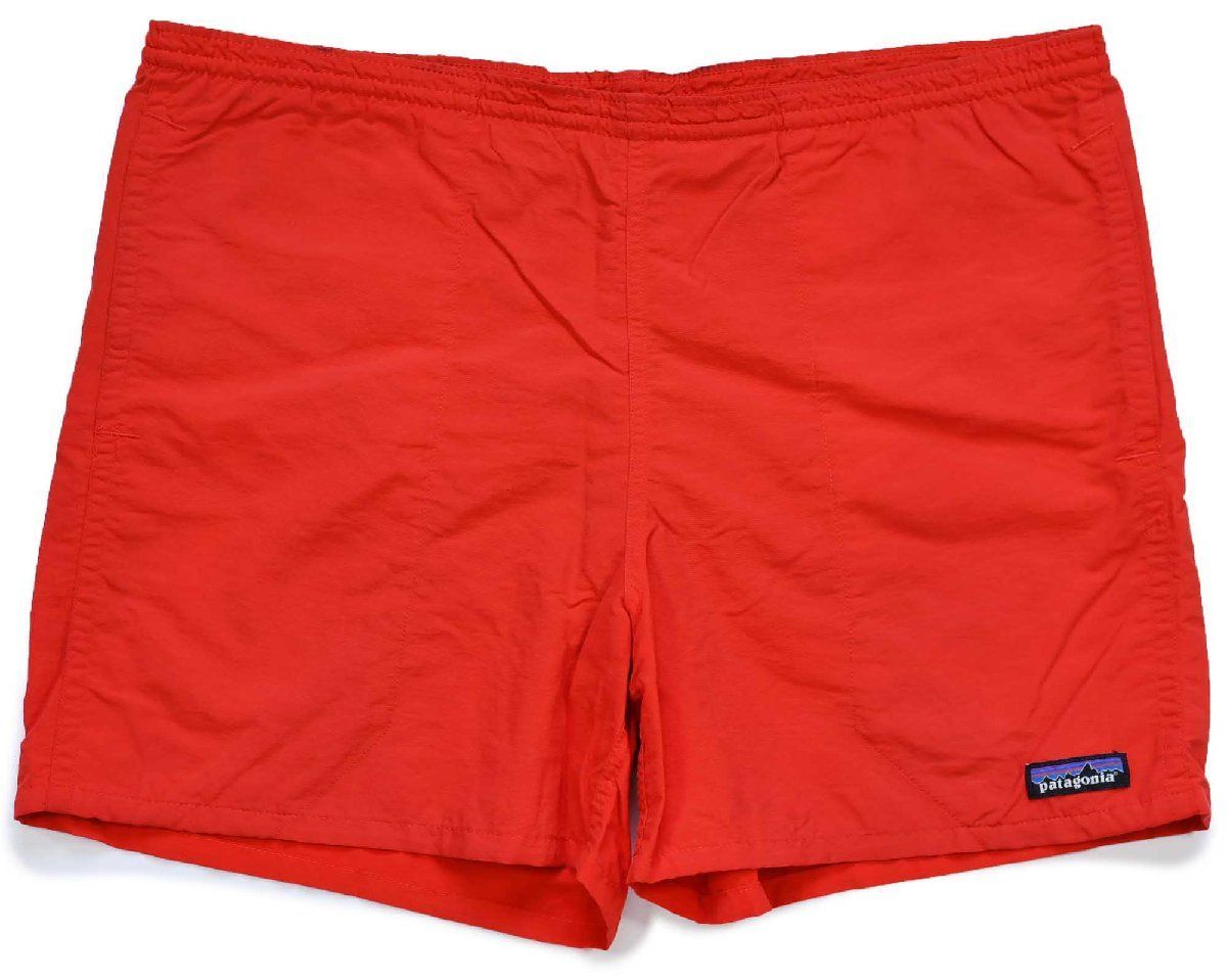 patagoniaパタゴニア BAGGIES SHORTS ナイロン バギーズショーツ THR レッド S★26 ショートパンツ アウトドア キャンプ