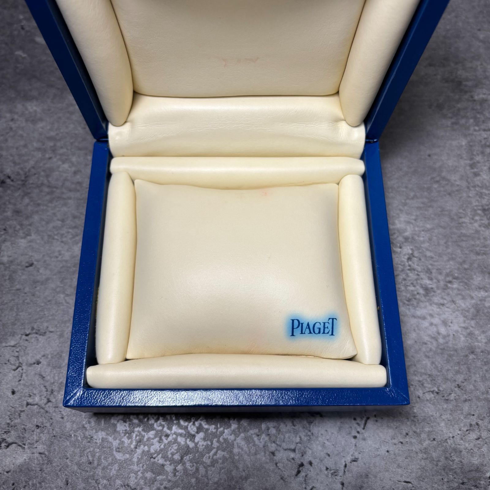 PIAGET ピアジェ 時計 ケース 空箱 BOX 外箱付 腕時計用 ブルー - メルカリ