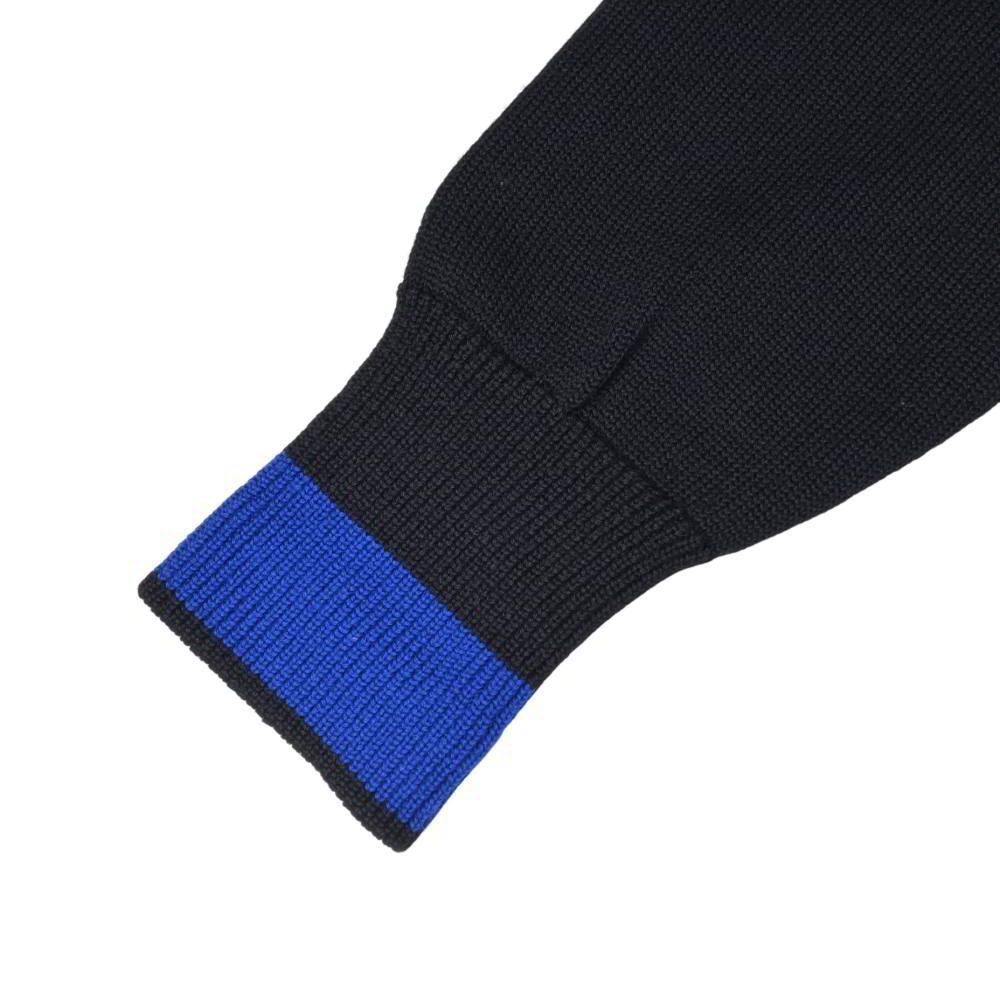 YVES ヴィンテージ ウール YSLロゴ バイカラー カーディガン - メルカリ