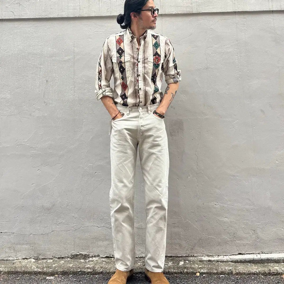 日本 Stunninglure x LEVI'S 501 ベージュ