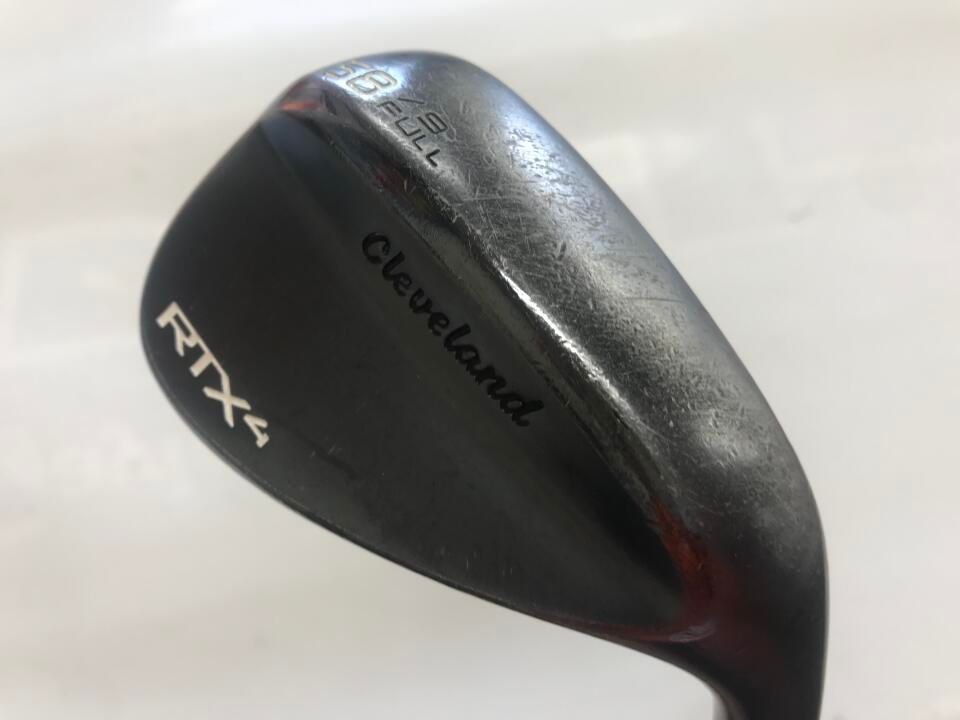 クリーブランド　RTX-4 ブラックサテン　58度　シャフト不明　ウェッジ　中古　ゴルフドゥ！柏店【最短即日発送】