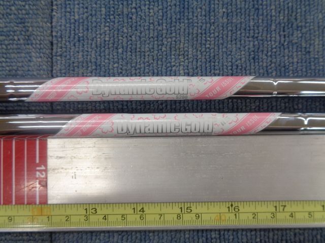 中古ウェッジ用シャフト TRUE TEMPER トゥルーテンパー Dynamic Gold 115 Tour Issue SAKURA S200 2本セット 9999