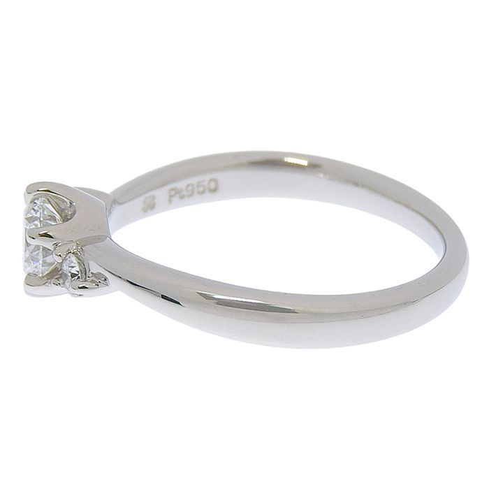 27/美品 モニッケンダム Pt950 ダイヤ計0.09ct リング 指輪 MONNICKENDAM モニッケンダム デザイン ダイヤ リング Pt950 プラチナ