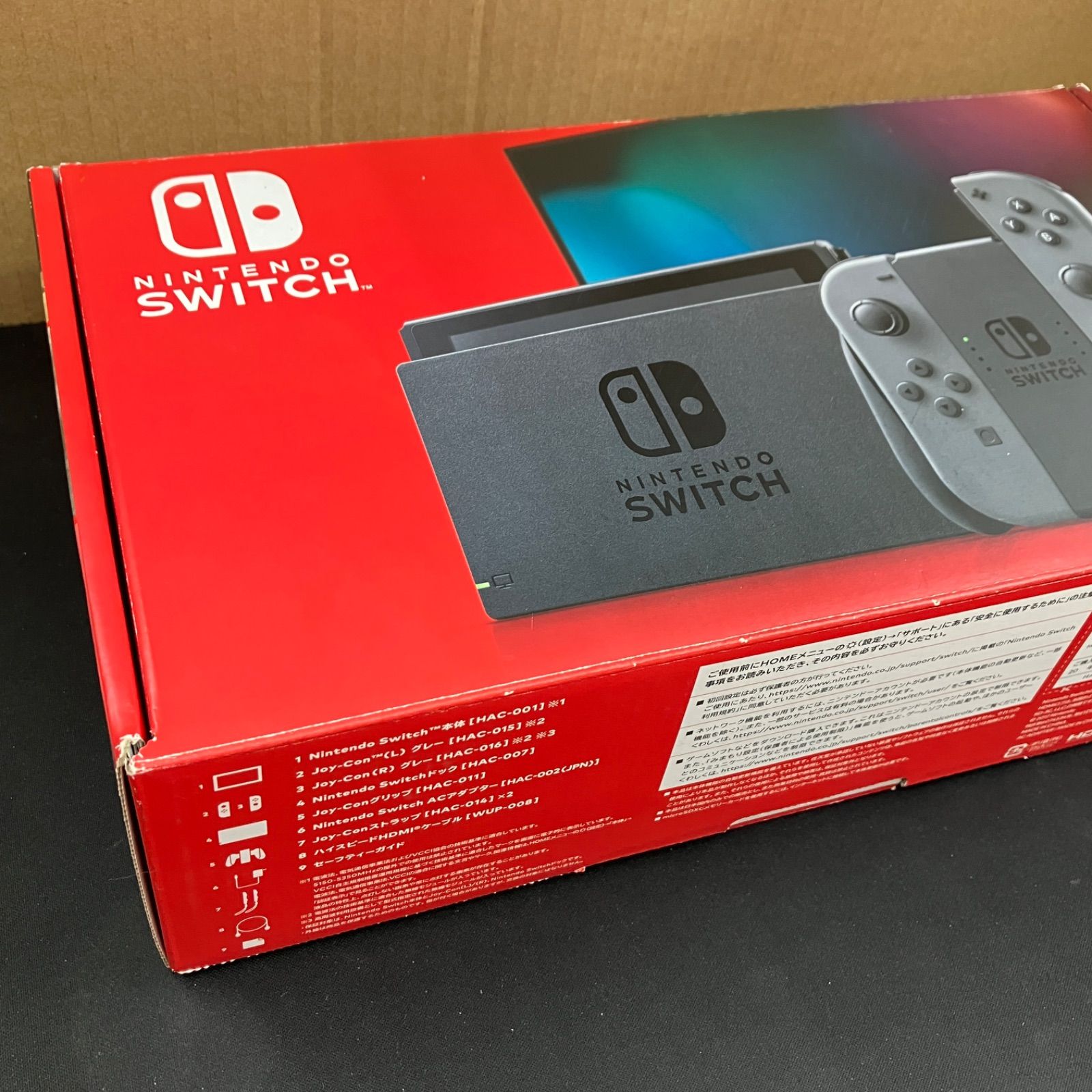 中古 Switch バッテリー強化版 グレー 本体 - メルカリ