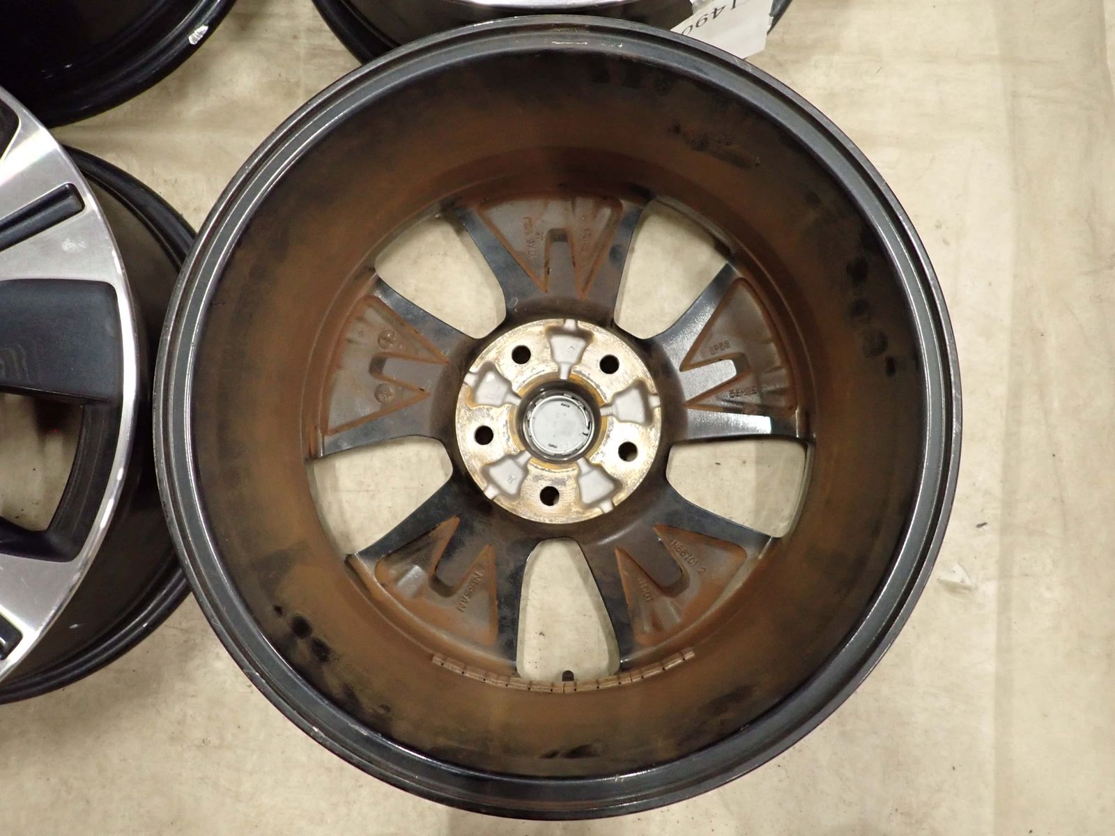 4本SET 会社宛送料無料 17×6.5J 日産 NISSAN ニッサン リーフ ZE1 純正