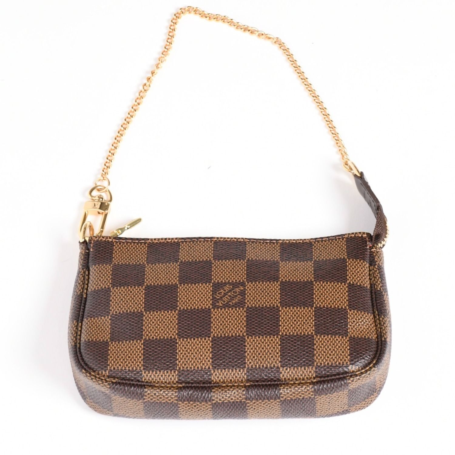 極美品 LOUIS VUITTON ルイヴィトン ダミエ ミニ ポシェット アクセ