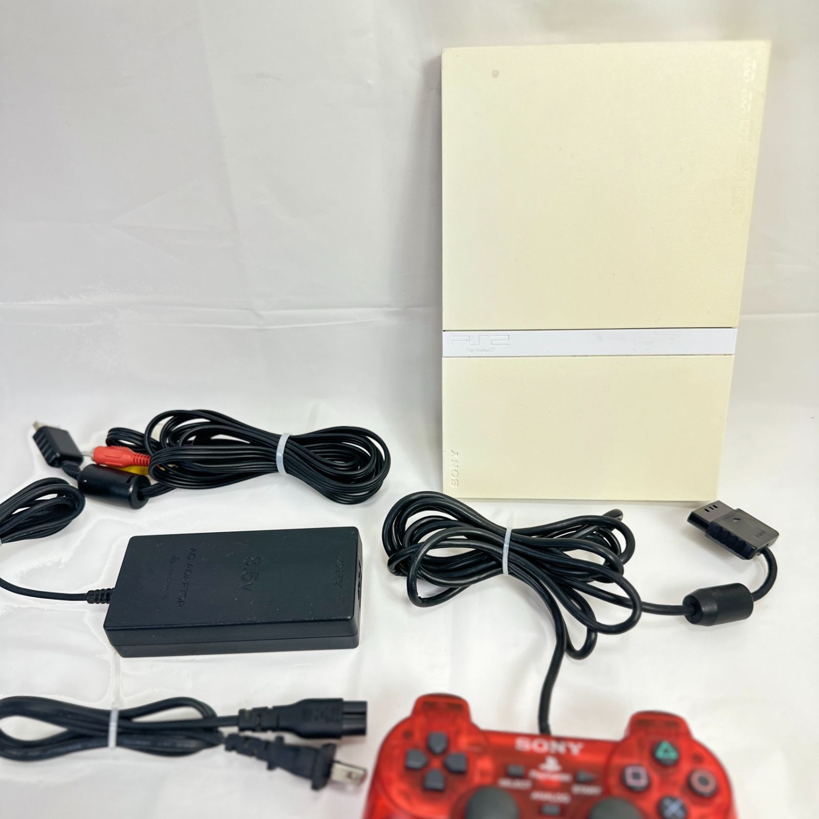 PS2 薄型 プレステ2 プレイステーション2 本体 コントローラ 一式 