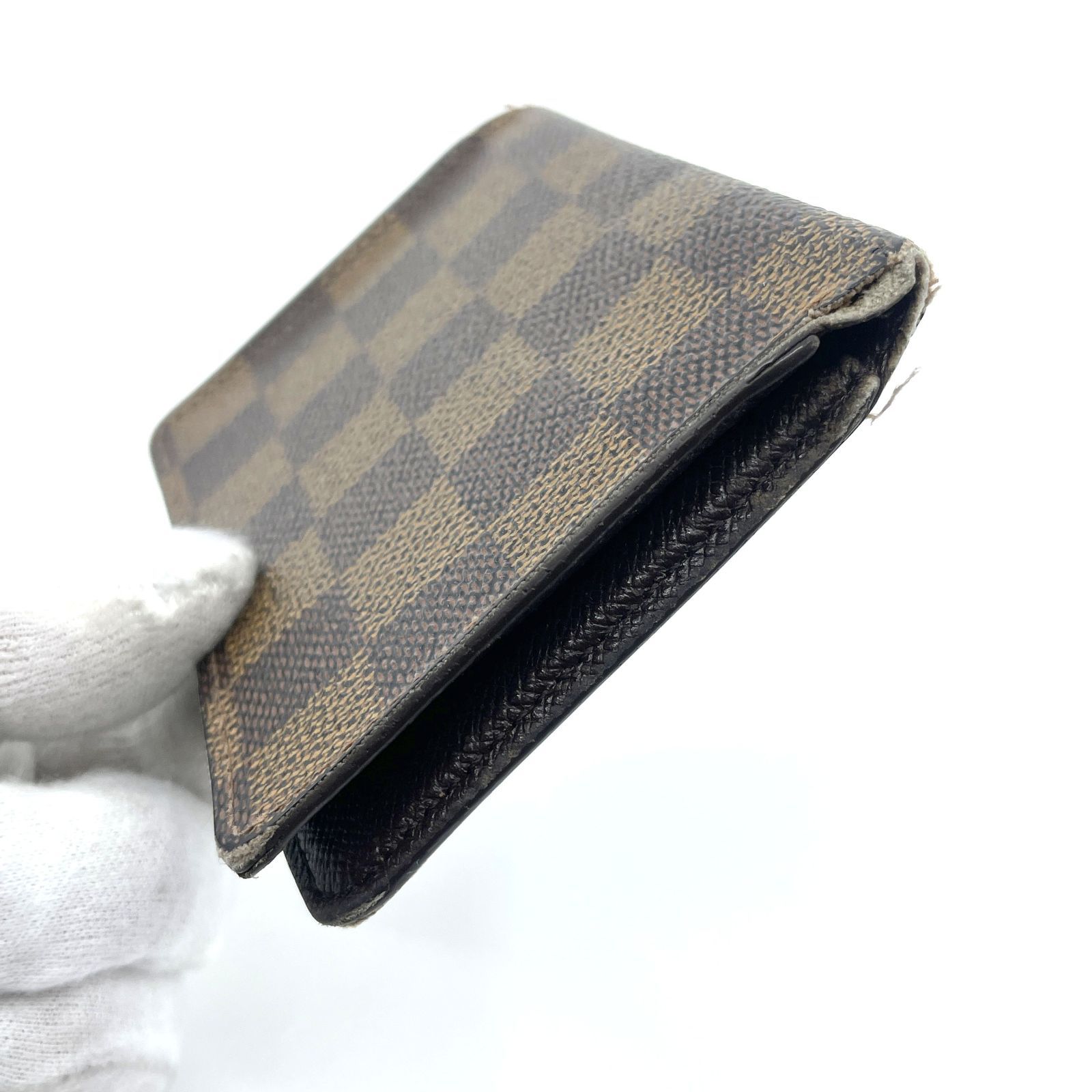 ルイヴィトン パスケース ダミエ Louis Vuitton ポルト2カルトヴェル