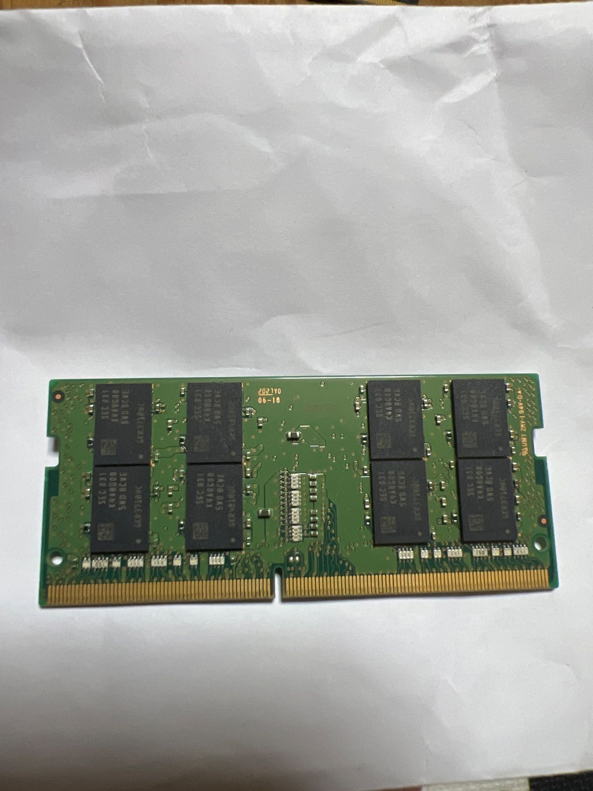 Samsung ノートPC用メモリ 16GB PC4-3200AA Samsung ノートPC用メモリ 16GB PC4-3200AA
