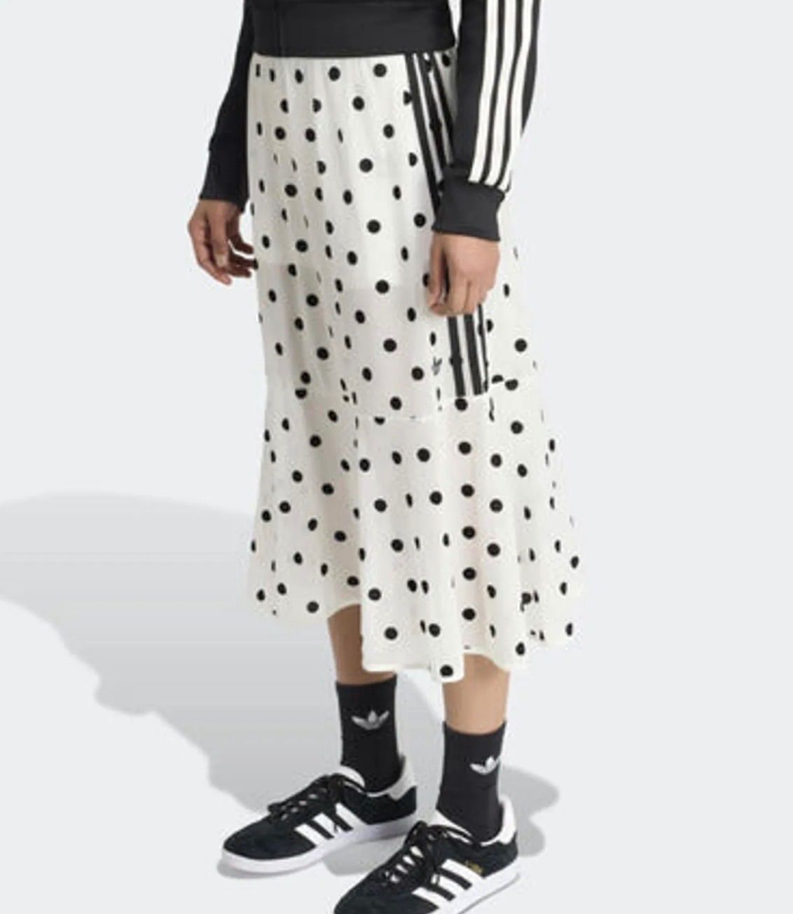 ☆ adidas ☆ Sheer Polka Dot Skirt 3XL