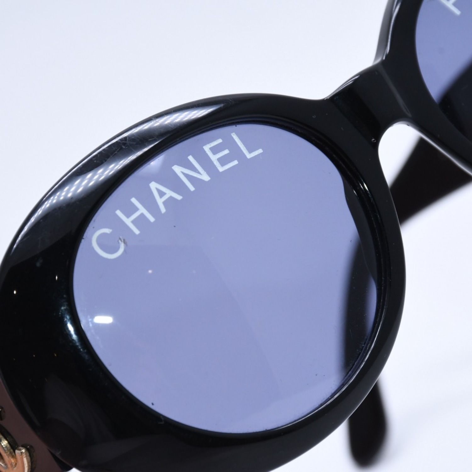 CHANEL シャネル オーバル サングラス アイウェア 01947 94305 ココ