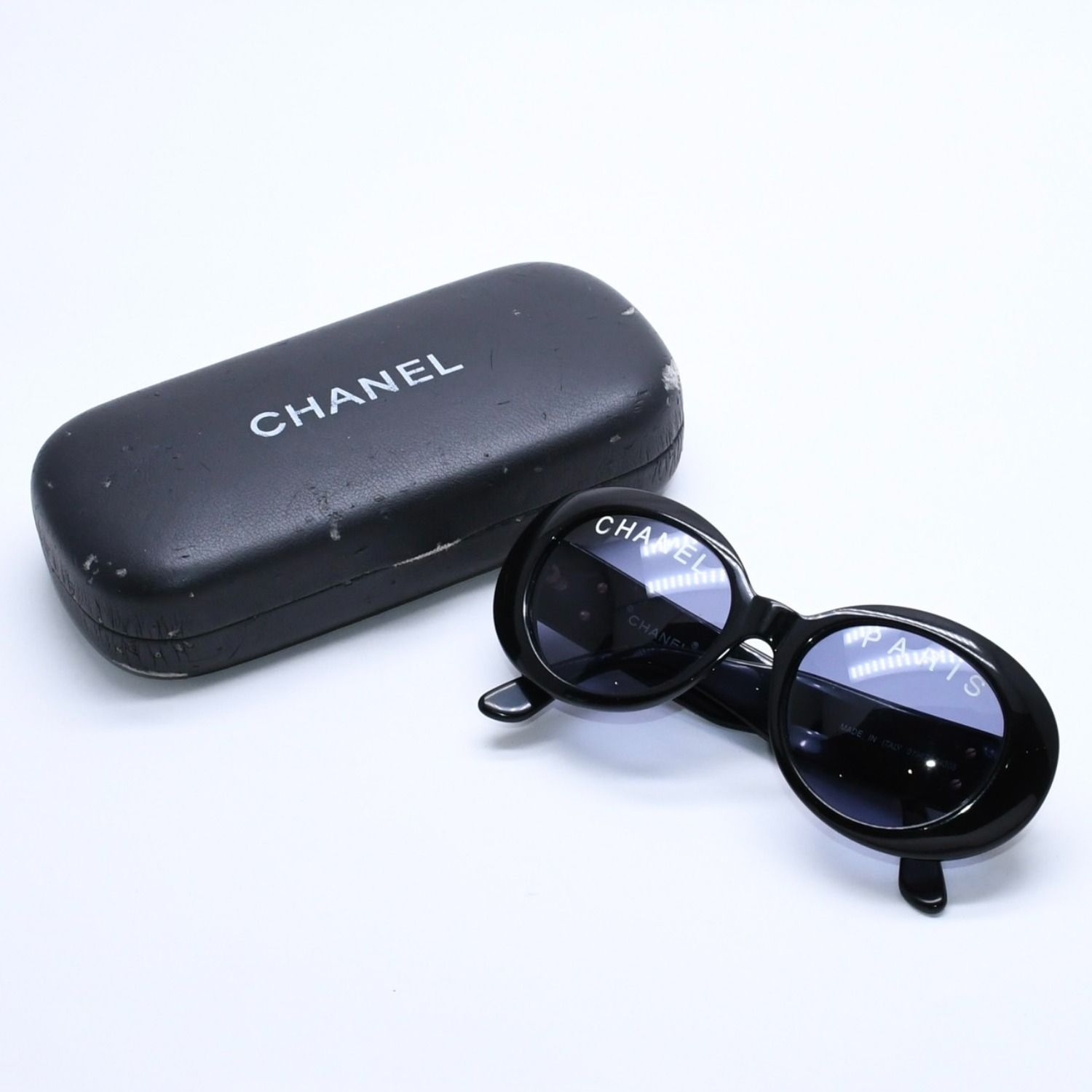 CHANEL シャネル オーバル サングラス アイウェア 01947 94305 ココ