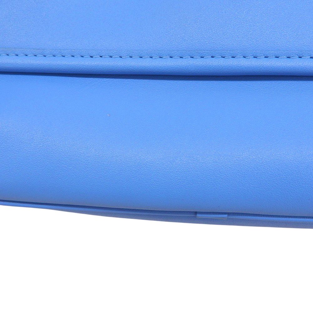 超美品 コーチ COACH 2024年 CR726 チャーター フラップ クロスボディ 24 グラブタン レザー 2way ショルダー バッグ ブルー