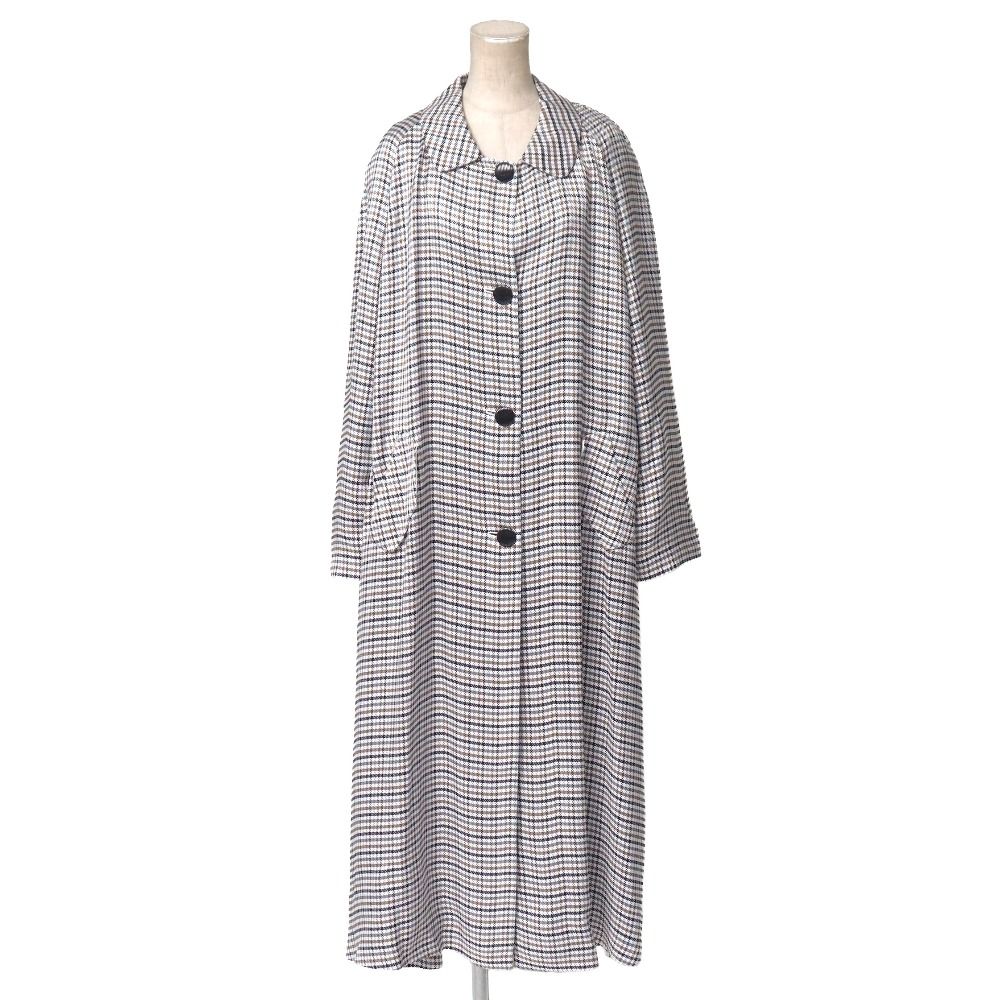 Emporio Armani エンポリオ・アルマーニ コート サイズ40 千鳥格子 ハウンドトゥース オーバーサイズ ブランド古着【中古】20260619/RA9889