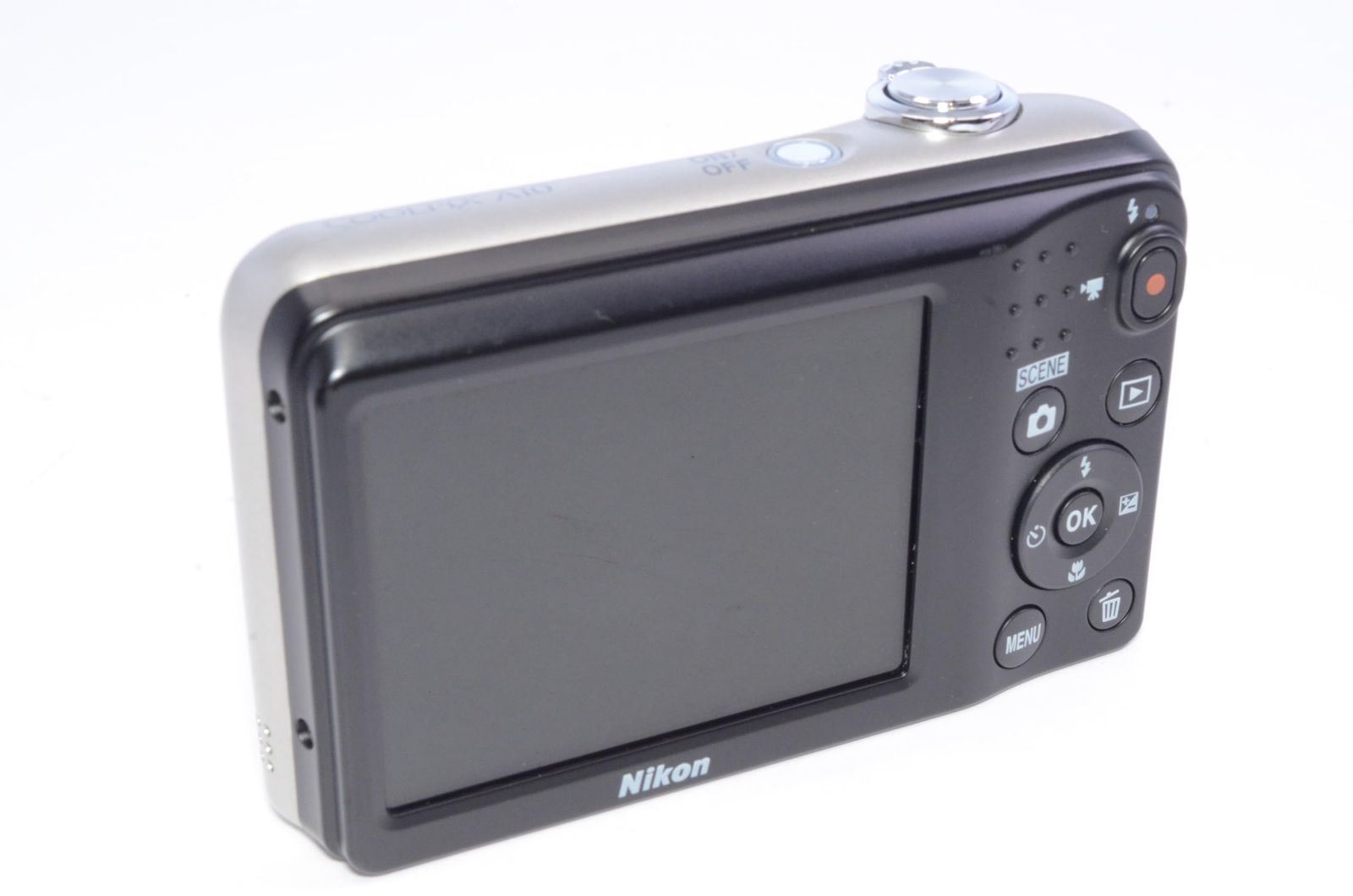 Nikon COOLPIX A10 シルバー 光学5倍ズーム 乾電池式コンパクト
