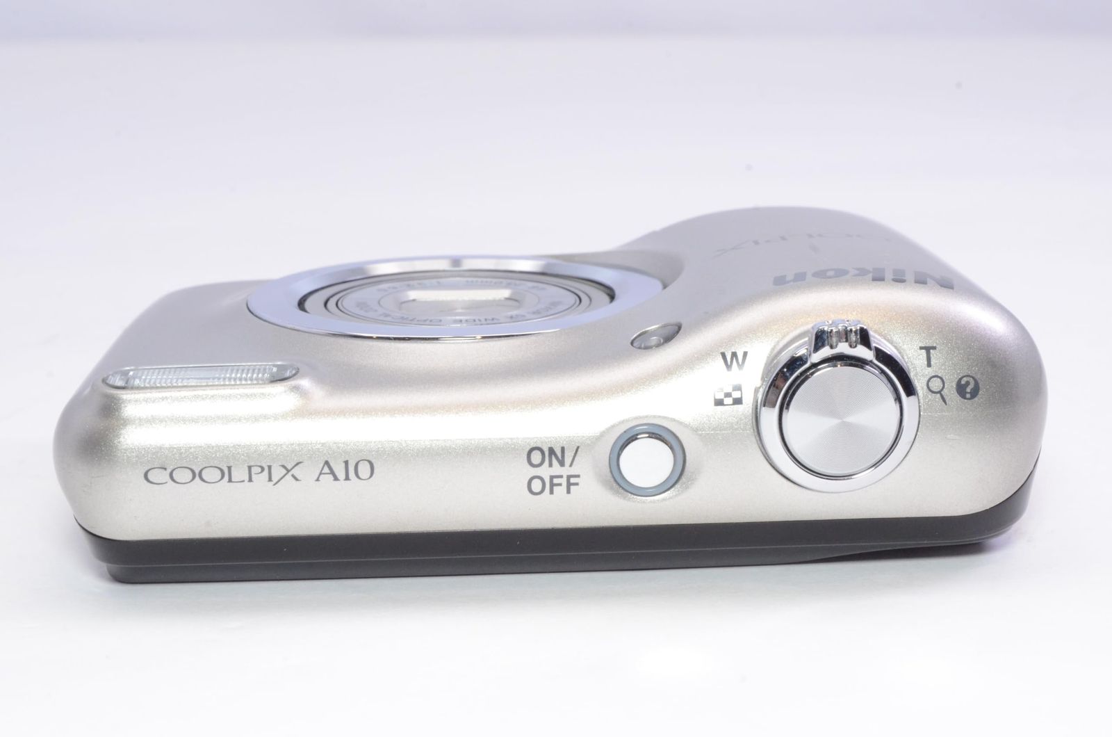 Nikon COOLPIX A10 シルバー 光学5倍ズーム コンパクトデジカメ 実用良好