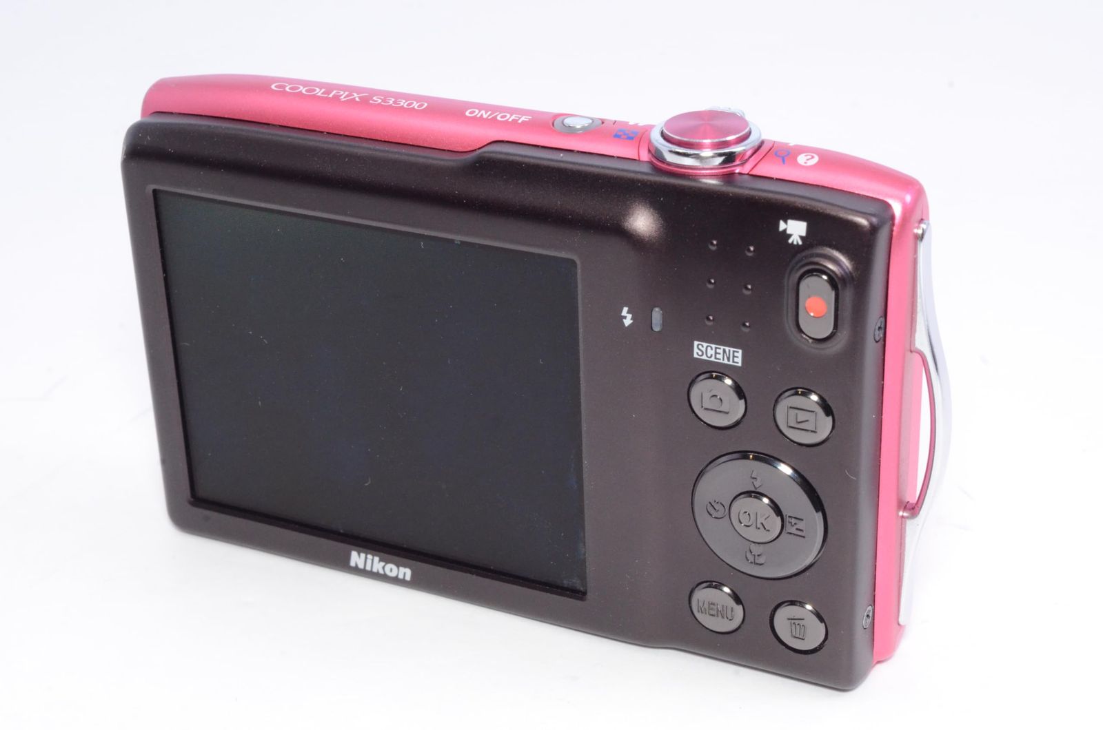 Nikon COOLPIX S3300 ストロベリーピンク コンパクトデジタルカメラ 実用良好 元箱付