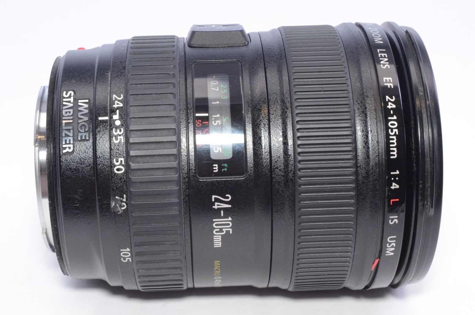Canon EF24-105mm F4L IS USM 標準ズームレンズ Lレンズ 実用良好 