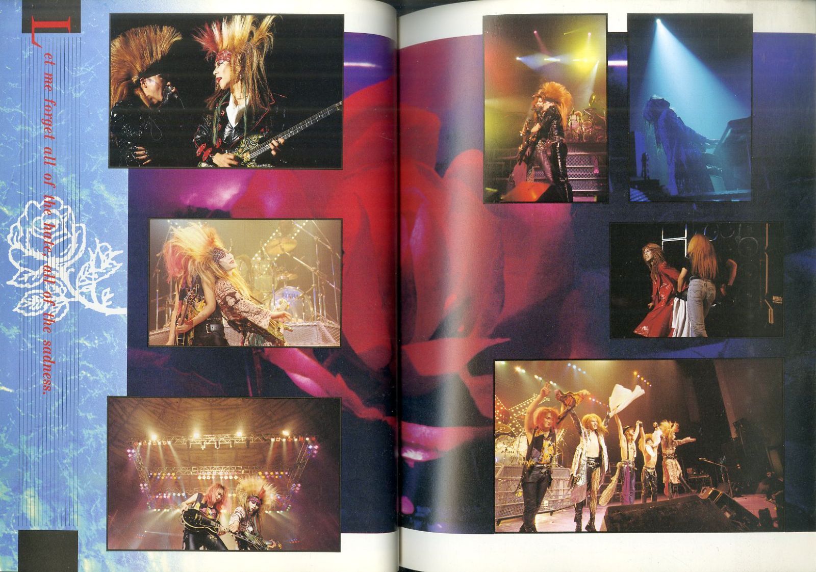 ○雑誌 / X(X JAPAN) / ROSE ＆ BLOOD TOUR LIVE PHOTOGRAPHY