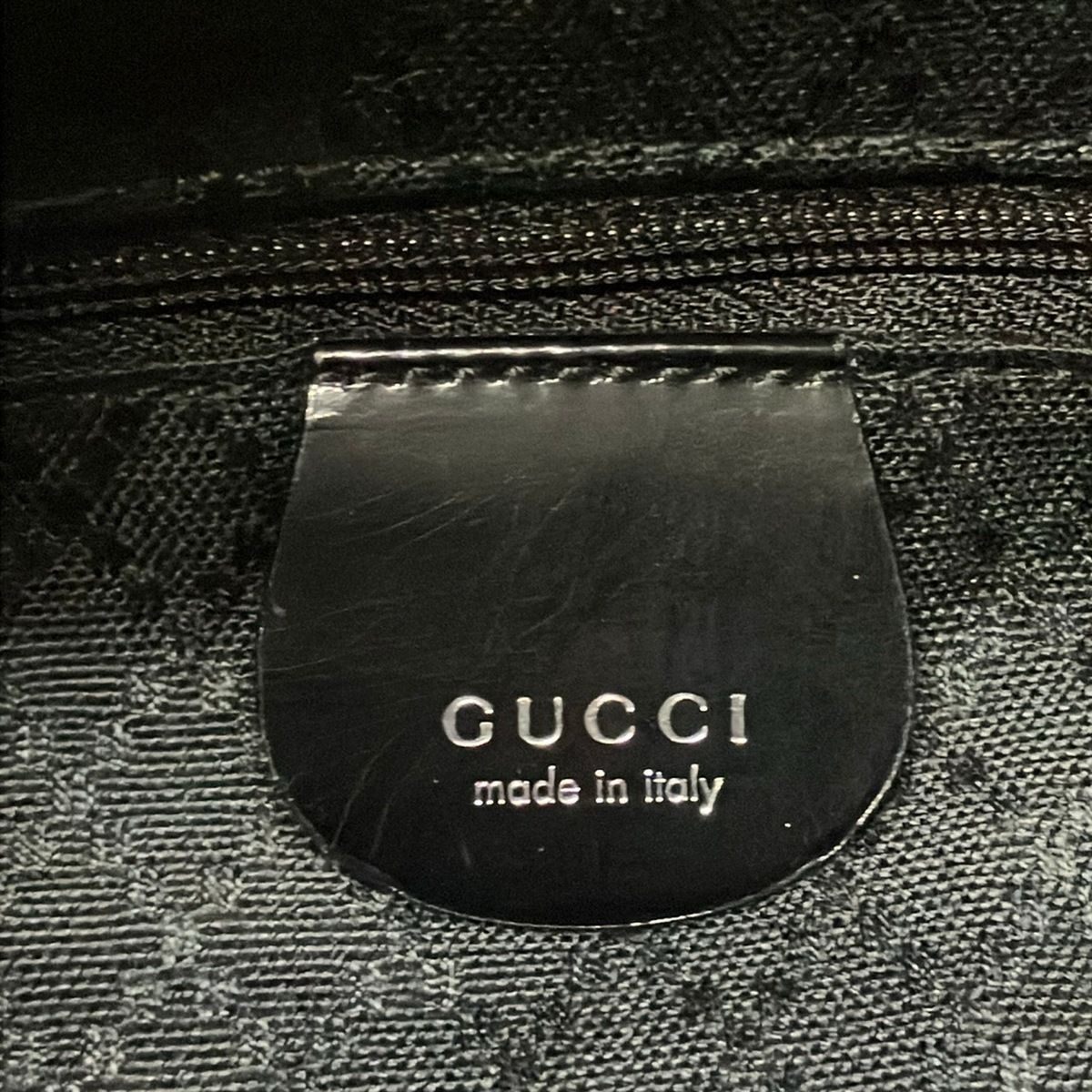 GUCCI(グッチ) ハンドバッグ バンブー 黒 レザー GUCCI(グッチ) ハンドバッグ バンブー 黒 レザー