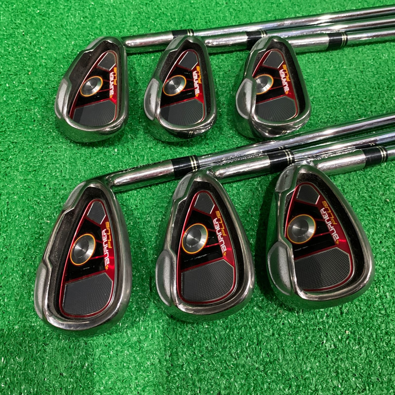 ◆◆テーラーメイド BURNER PLUS アイアン※6本セット：C000779-001◆◆