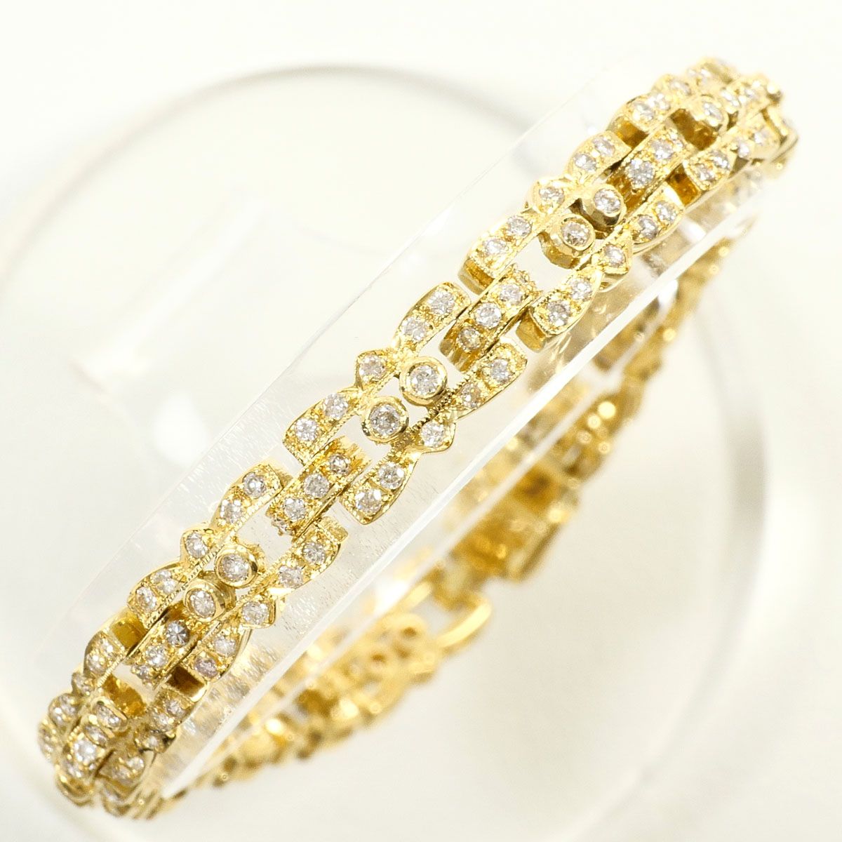 PT850/プラチナ リング・指輪 11号 サファイア 0.55ct ダイヤモンド 