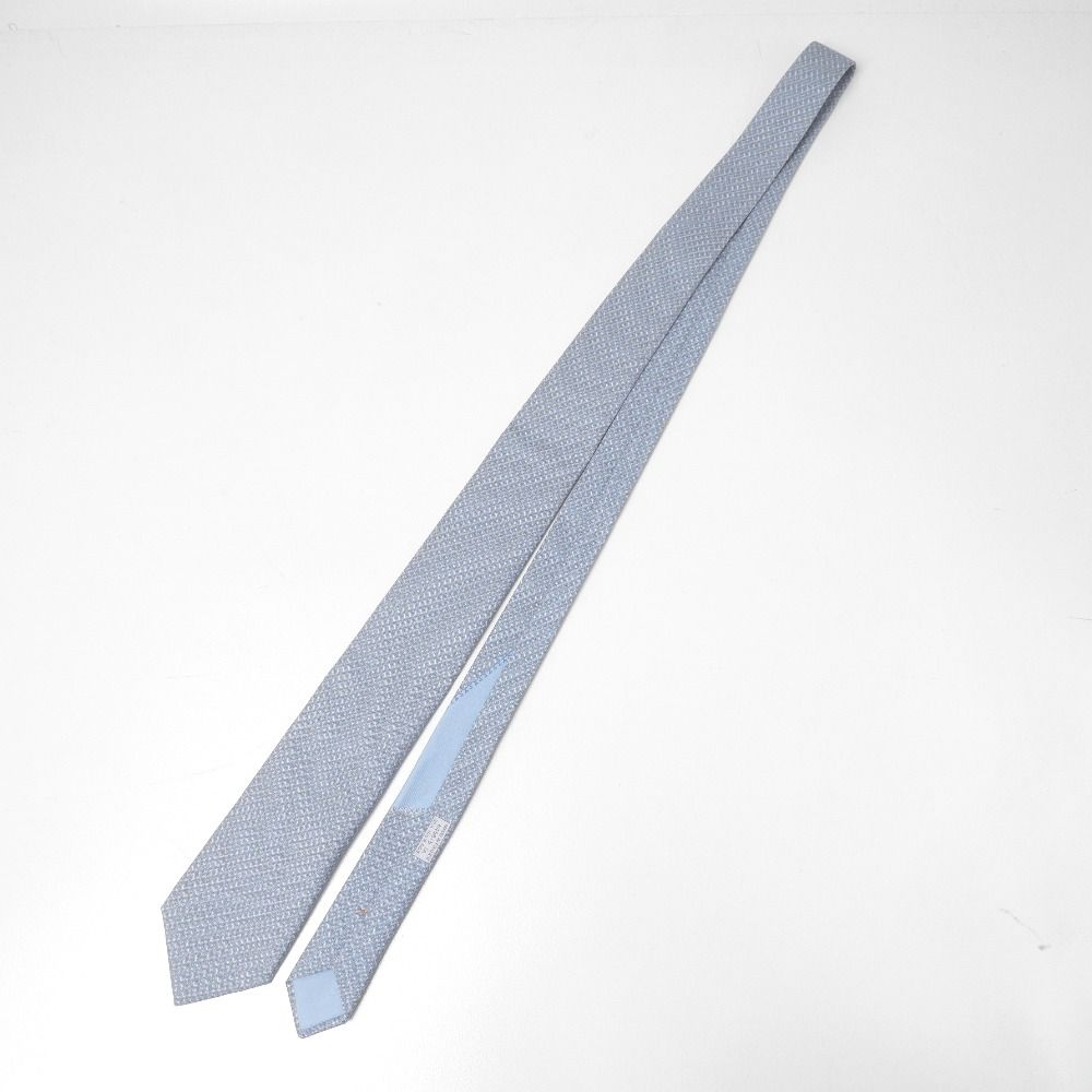 ■美品■HERMES エルメス ネクタイ シルクタイ Hロゴ ブランド古着【中古】20260619/RA9983