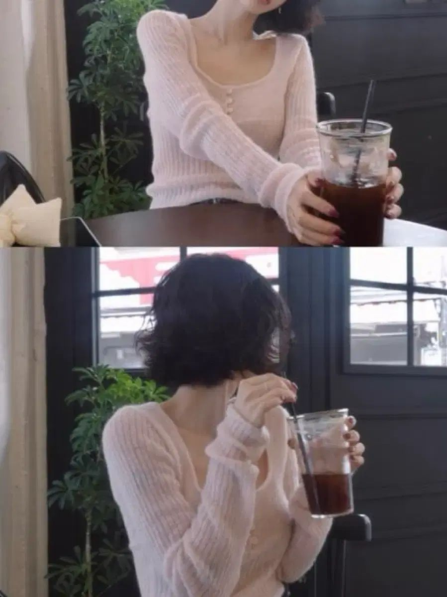 ペイルジェイド ヘアリー リリー ニット Tシャツ Hairy Lily Knit T