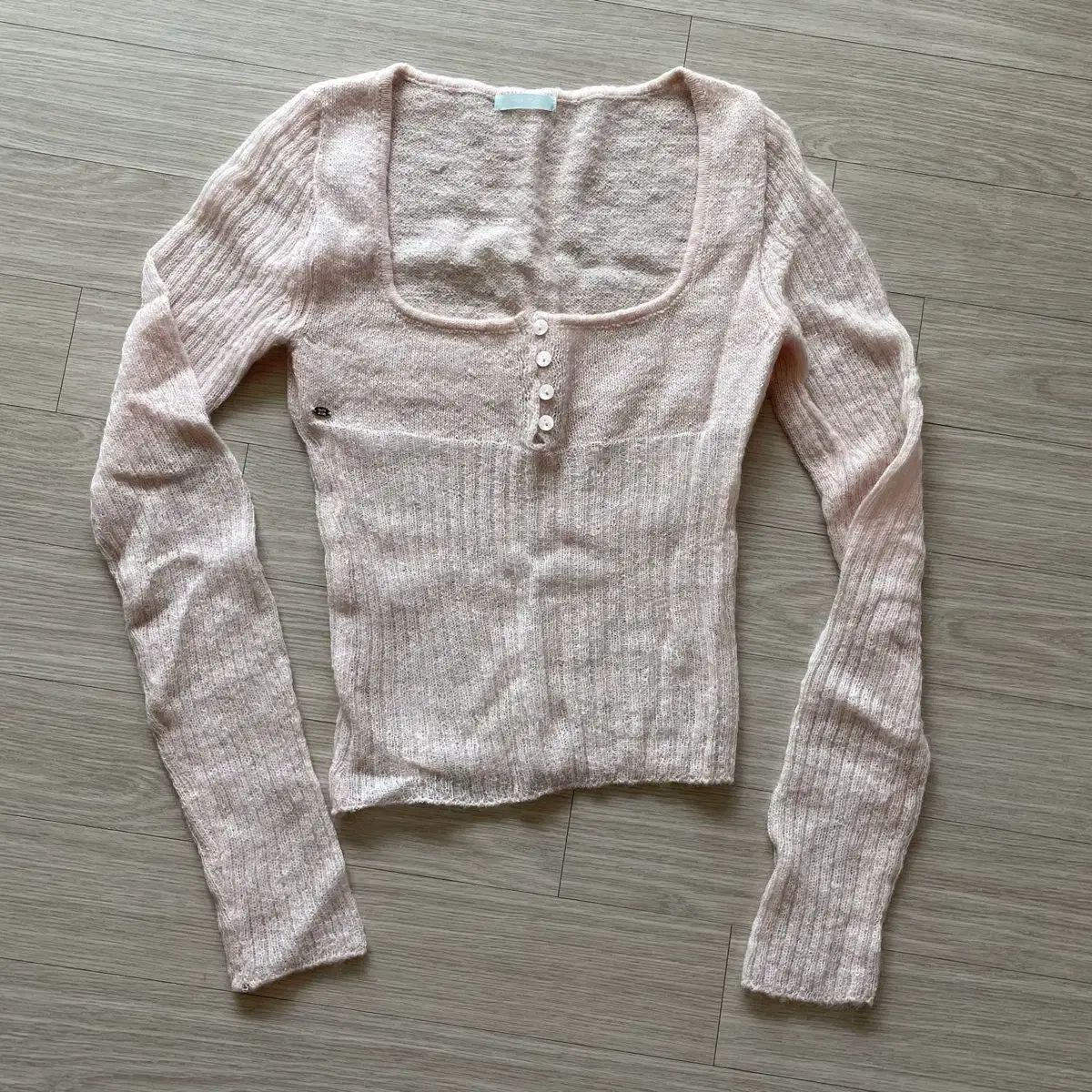 ペイルジェイド ヘアリー リリー ニット Tシャツ Hairy Lily Knit T